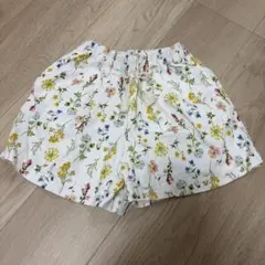 ブランシェス　花柄ハーフパンツ　130㎝