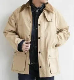 Barbour os peached bedale casual ジャケット