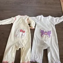 サンリオ ロンパース 2枚セット ハローキティ クロミのサムネイル