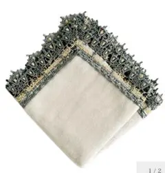 新品　近沢レース　ガス灯　グレー　限定　タオル　ハンカチ　横浜ものがたり