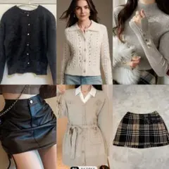 SHEIN GRL GU レディース服 まとめ売り カーディガン ミニスカート