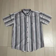 FILA ストライプ柄 半袖シャツ Lサイズ