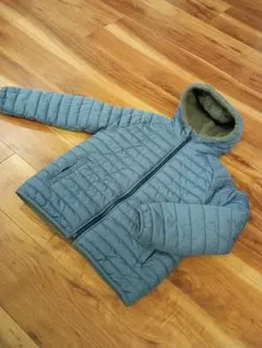 【USED】GAP☆リバーシブル中綿ジャケットブルー×ブラウン系