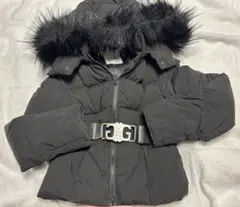 SymmetryGYDAベルト付きショートダウンコート