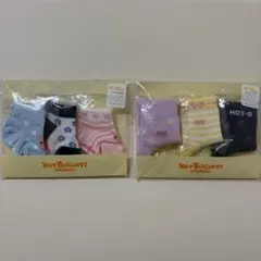 新品未使用HOT BISCUITS ベビー靴下 セット 9-10cm ミキハウス