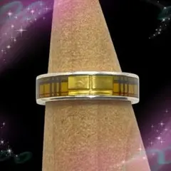《美品》 バーバリー　リング　ノバチェック　シルバー　約11号のサムネイル