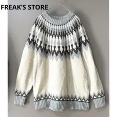 ノルディックセーター メンズ