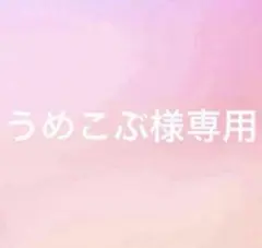 うめこぶ様専用出品