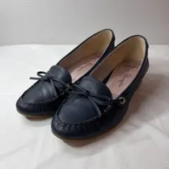 【美品】銀座かねまつ MISS SLENDER リボン パンプス 22.5㎝のサムネイル