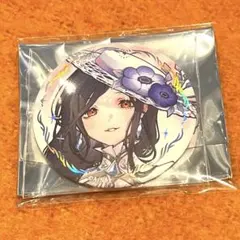 ART OF NIJISANJI マット箔押し缶Aグループ 白雪巴 缶バッジ