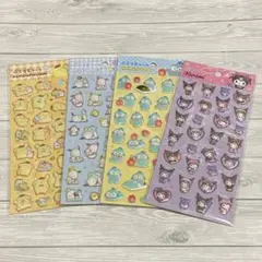 新品 ぷくっとシール クロミ ハンギョドン ポムポムプリン ポチャッコ サンリオ