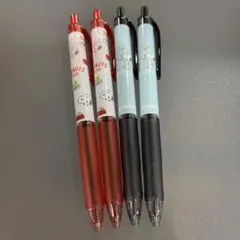 スヌーピー ジェットストリーム　4本 インク黒