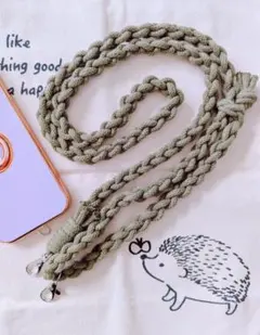 マクラメ編みꕤショルダーストラップ