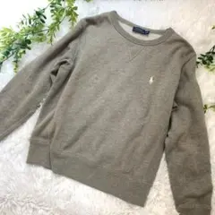 Polo Ralph Lauren ポロラルフローレン　グレー トレーナー　M