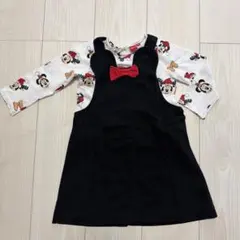 ディズニー ミニーマウス ワンピース 92cm