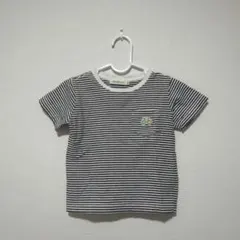 ビームスミニ　Tシャツ　ボーダー　自転車　バイク　ブラックのサムネイル