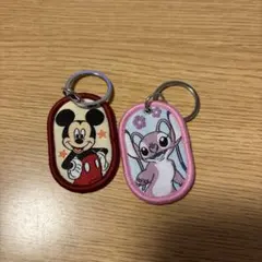 セリア　ディズニータグキーホルダー　ミッキー　エンジェルのサムネイル