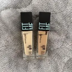 Maybelline Fit Me リキッドファンデーション 110/122