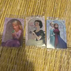 ディズニー ウエハース アナ雪　白雪姫　ラプンツェル
