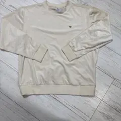 アディダス モノグラム エンボス加工ベルベット スウェットシャツ