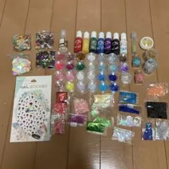 レジン着色料、ラメ、シールセット