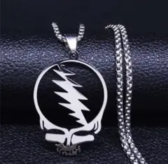 Grateful Dead グレイトフル・デッド ネックレス　シルバーのサムネイル