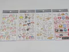 大人の図鑑シール サンリオ 4枚セット