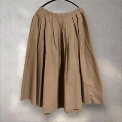 whim gazette コットンギャザースカート ベージュのサムネイル