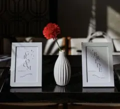 結婚式 ゲスト 受付 ポストカード 写真立てセット wedding