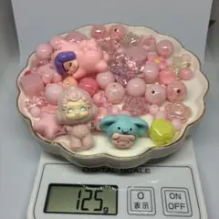ピンクビーズセット 125g