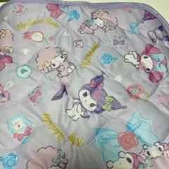 サンリオ敷きパッド　寝具　シングルサイズ　マイメロ　クロミ　マイスウィートピアノ