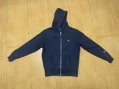Champion ジップアップパーカー ネイビー Lサイズのサムネイル