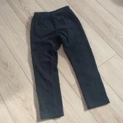 黒 フリース 長ズボン 後ろポケット付き