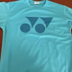YONEX バドミントンシャツ S アクアブルー