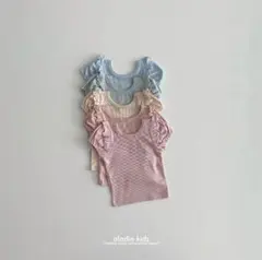 aladin kids フリルTシャツ ミント　xs