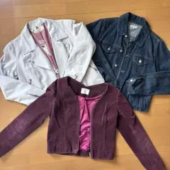31 Sons de mode含む ライダース ジーンズ ジャケット3点セット