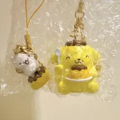 匿名配送！ポムポムプリン シークレットストラップ プリンでまんぷくしあわせプリン