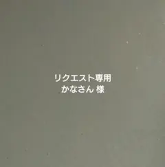 リクエスト専用 かなさん 様