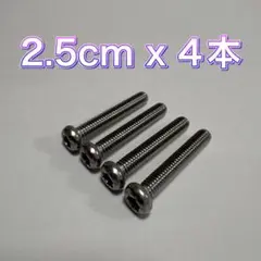 【新品】2.5cm x 4本 RIMOWAマルチホイール用ネジのサムネイル