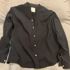 UNITED TOKYO￼ オープンカラーシャツ　ネイビー　M サイズ2