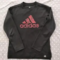 adidas CLIMALITE 長袖カットソー ブラック 150cm