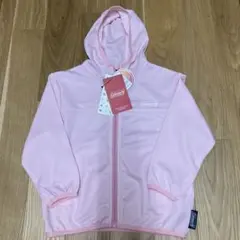新品タグ付き！Coleman ジップアップパーカー ピンク
