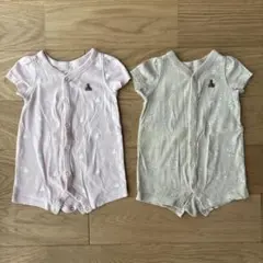 baby gap くまけつロンパース 0-3ヶ月 2点セット 60㎝ 女の子