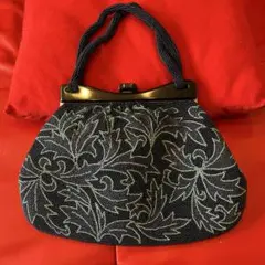 美品　ビーズ刺繍の和装用バッグ 和のビーズ刺繍の粋を極めたコレクション 美しいビーズバッグの