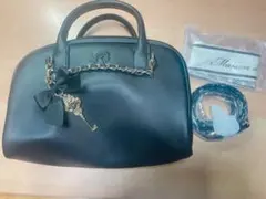 Maison de FLEUR 2wayバッグ ブラック