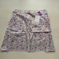 定価5500円 リバティプリント 前掛け サロン エプロン ショートエプロン
