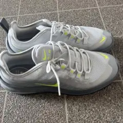 Nike エアマックス　エアクッション付きスニーカー グレー/イエロー