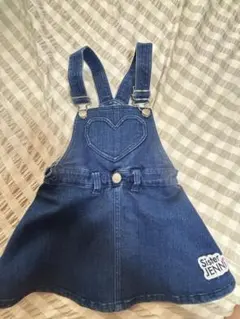 新品未使用　Sister Jenn デニム ジャンバースカート　100㎝