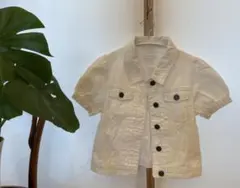 LIZ LISAリズリサ Gジャン ジージャン 半袖 デニム ジャケット