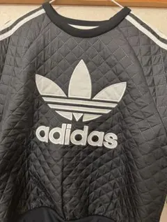 美品【アディダス×リタオラ】プルオーバー　キルティング　ブ